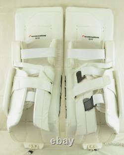 True L20.2 Goalie Leg Pads Senior Size 33+2 White (0314-9600)