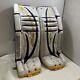 Vaughn Velocity V5 7800 34 + 1 Ice Hockey Goalie Leg Pads Pillows Sjsu Acha