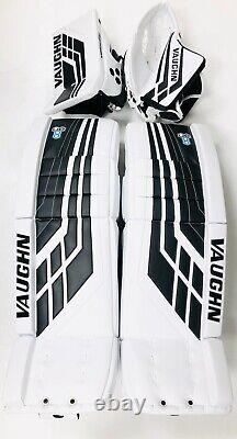 Vaughn Velocity VE8 Hockey Goalie Set 34+2 Leg Pads Blocker Glove Off Hand Sr