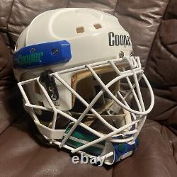 Vintage Cooper Hockey Goalie Helmet SK2000L With Hm-30 Replica Cage