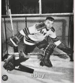 Vintage Cooper Weeks Black Diamond GM9 NHL PRO Goalie Glove Rare 1940's Hockey