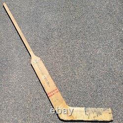 Vintage Spalding Blue Line Super Pro Ice Hockey Goalie Stick