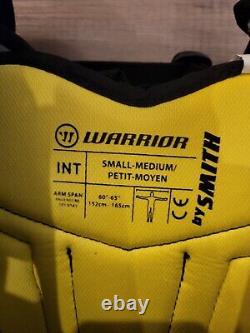 Warrior Hockey Goalie Chest Arm Protector RX3E, Intermediate, Small-Med 60-65