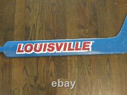 Bâton de gardien de but de hockey Louisville utilisé en jeu par Al Jensen des Washington Capitals des années 1980.
