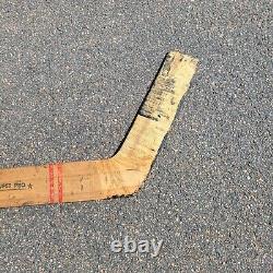 Bâton de gardien de but de hockey sur glace Vintage Spalding Blue Line Super Pro