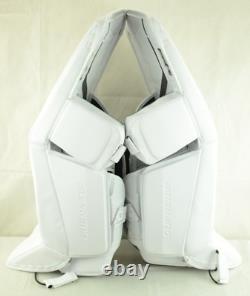 Bauer Supreme M5 Pro Protège-jambes de gardien de but Taille senior LG 35+1 Blanc (0314-9598)