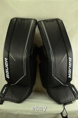 Bauer Supreme m5 Pro Protège-jambes de gardien de but Taille Senior XL 36+1 Noir (0824-6026)