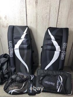 Équipement de hockey sur glace BenKen Sports Gear Goalie Pad Pack Taille 24 avec sac
