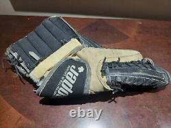 Gant de gardien de but de hockey Cooper RH Handcrafted Dura-Soft Pro GM21 FA Jr VTG Cooper