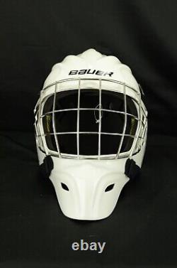 Masque de gardien de but Bauer Concept C2 Taille Senior Moyen/Grand Blanc (0414-2675)