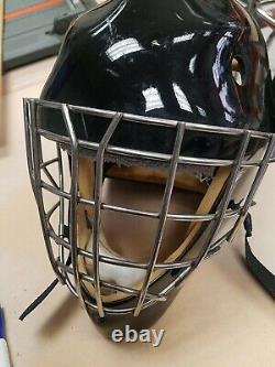 Masque de gardien de but de hockey sur glace Eddy personnalisé peint à la main, Pro Tusk jr Canada Rare