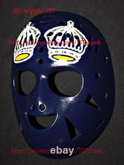 Masque de gardien de but de hockey sur glace de la LNH en fibre de verre Casque de gardien de but Rogie Vachon HO101