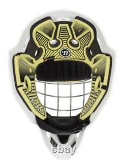 Masque de gardien de but senior certifié Warrior Ritual R/F1 avec barre droite
