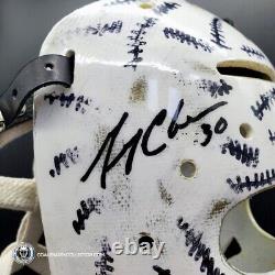Masque de gardien dédicacé Gerry Cheevers Boston Tribute Signature Edition Autographed