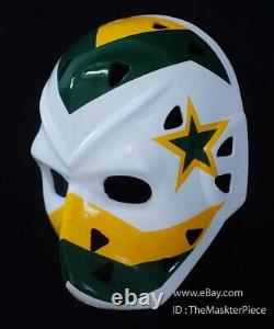 Masque de hockey sur glace Gardien de but Casque d'ornement portable North Stars Gilles Meloche G09