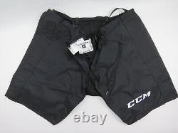Nouveau ! Coquille de pantalon de hockey CCM Colorado Avalanche NHL Pro Stock Noir 3XL GARDIEN