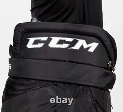 Nouveaux pantalons de gardien de but de hockey CCM Premier R1.9 LE pour intermédiaires, taille moyenne, noir INT 30