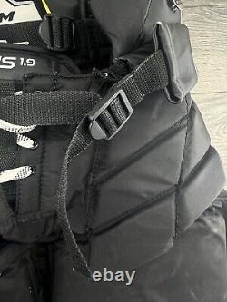 Pantalon de gardien de but de hockey CCM Axis 1.9 intermédiaire taille moyenne noir 2454905