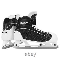 Patins de gardien de but de hockey Vaughn GX1 Pro taille senior 7 noir neufs patins de but sur glace pour hommes