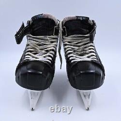 Patins de gardien de but de hockey sur glace Bauer Supreme 2S Pro Pro Stock Taille 10 des Devils de l'EA.