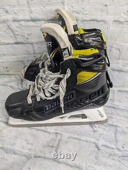 Patins de hockey sur glace pour gardien de but Bauer Supreme 3S Pro Senior Taille 7 D
