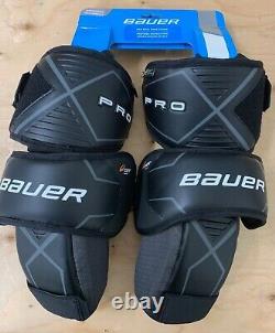 Protège-genoux de gardien de but de hockey Bauer Supreme Thigh Leg Guard Garter Belt INT