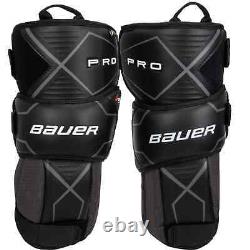 Protège-genoux de gardien de but de hockey Bauer Thigh Leg Guard Garter Belt Strap Supreme
