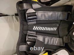 Protège-poitrine et bras de gardien de but de hockey Warrior RX3E, intermédiaire, petit-moyen 60-65.