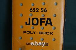 RARE Vintage Jofa 652 56 POLY-SHOCK Hockey Goalie Leather Blocker Old School  <br/>  	<br/>		 	Traduction en français: Bloc de gardien de but en cuir Jofa 652 56 POLY-SHOCK Hockey Rare Vintage de l'ancienne école