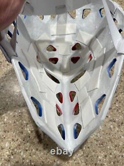 Réplique du masque de gardien de but en fibreglass de Ken Dryden des Canadiens de Montréal avec plaque arrière