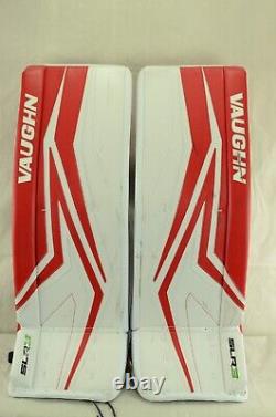 Vaughn Ventus SLR 3 Pro Protège-jambes de gardien de but Senior Taille 33+2 Blanc/Rouge (1221-8236)
